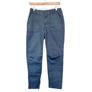 Banana Republic Blue Girlfriend Authentic Chino Pants Sz 2